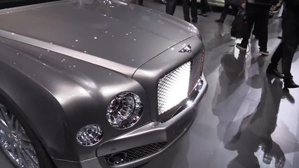 2014 Bentley Mulsanne Hybrid Concept Car