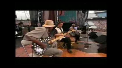 B.b. King, Eric Clapton, Buddy Guy, Jimmie Vaughan 