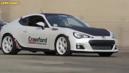 Subaru Brz Turbo - дрифт тренировка