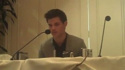 Taylor Lautner - Eclipse Press Conference Pt. 3 of 3 