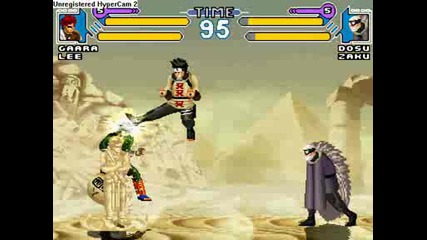 Naruto M.u.g.e.n Gaara i Rock Lee Vs Dosu i Zaku
