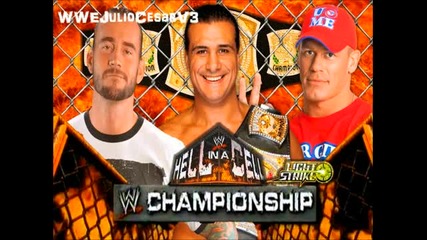 Wwe Hell In A Cell 2011- Cm Punk vs. Alberto del Rio vs. John Cena