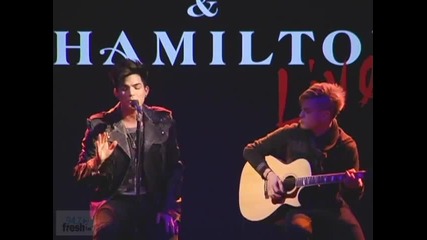 Adam Lambet - whataya want from me (live)