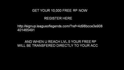 New - League Of Legends - Free Rp - Get Your Free Rp Now