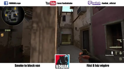 Cs:go - Basic smoke tutorial - Mirage