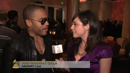 Lenny Kravitz Grammy 2011 Gala evening 
