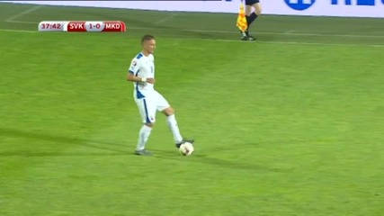 Словакия - Македония 2:1