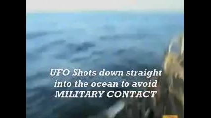 Най - гледано ! видео заснето от рибари - Военни самолети атакуват Н Л О 