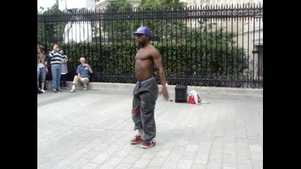 Break dance en las calles de Paris parte 4