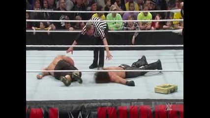 Seth Rollins vs Brock Lesnar vs John Cena ( Wwe Whc Match ) - Wwe Royal Rumble 2015