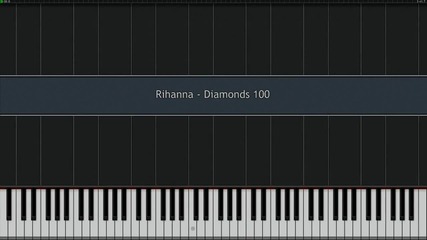 Лесен урок по пиано Rihanna - Diamonds