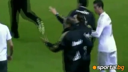 Кристиано Роналдо с грозен жест към Мартинес