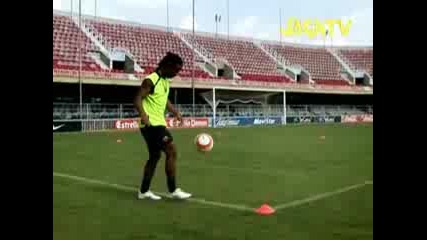 Ronaldinho Training