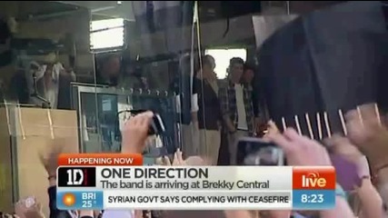 One Direction - Пристигат в Sunrise - Австралия