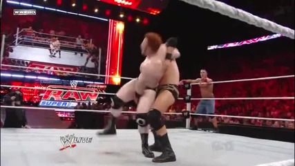 Brogue Kick on Wade Barrett