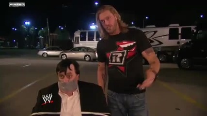 Wwe smackdown_ Edge Runs Over Fake Paul Bearer