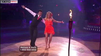 Dancing With The Stars Us - Самба - Melissa & Mark 