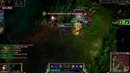 League of Legends Premade bot w/shana E 1