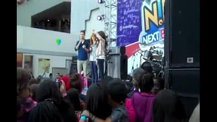 Bella Thorne and Zendaya Nbt Event at Hollywood and Highland 10/13/12