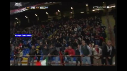 18.10.2009 Милан 2:1 Рома Роналдиньо гол 