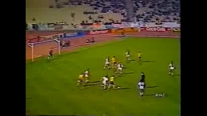 1986/ 1987 Аякс-локомотив Лайпциг
