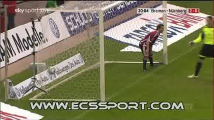 27.03.2010 Werder Bremen – Nurnberg 4 - 2 