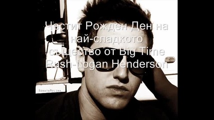 Happy Birthday Logan Henderson