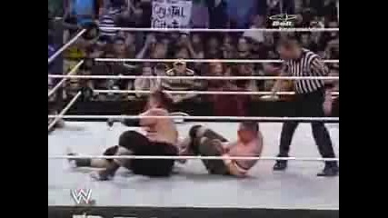 Royal Rumble 2007 John Cena Vs Umaga Last Man Standing Match Part 3