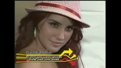 Dulce Maria assina com gravadora (telehit News) 