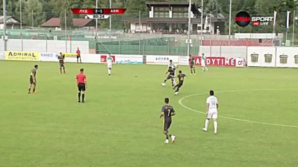 Лудогорец - Ахмат 3:1 /репортаж/