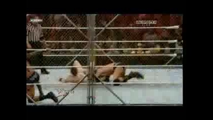 Wwe raw 03.01.2011 Triple Threat Steel Cage Match King Sheamus vs Wade Barrett vs Randy Orton 