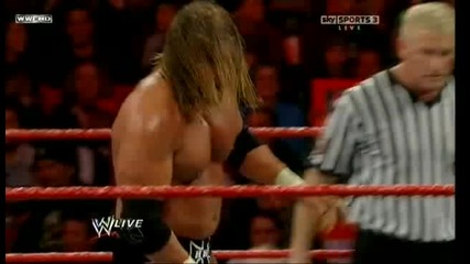 John Cena vs Triple H Raw 15.02.2010 