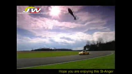 Порше 911 Gt3 И Хеликоптер 