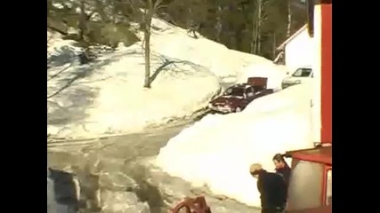Opel Record Snow Rally