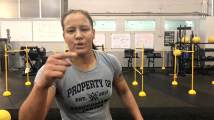 Shayna Baszler calls out her critics, Ember Moon after workout
