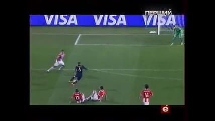 world cup 2010 Парагвай - Испания 0 - 1 Давид Вия 
