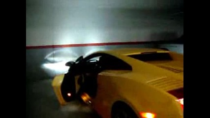 Lamborghini Gallardo Изкарва Супер Звук