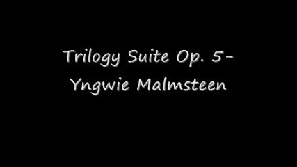 Trilogy Suite Op 5 - Yngwie Malmsteen - video