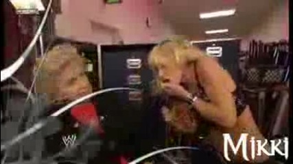 michelle mccool s winter kiss 