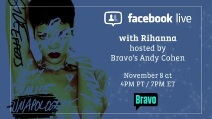 Rihanna Facebook Live Chat - Full Show