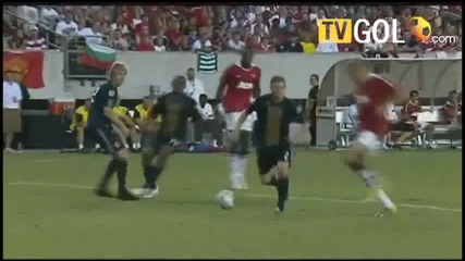 Philadelphia Union Vs Manchester United 0 - 1 - Gabriel Obertan Goal - July 21 2010 - [high Quality]