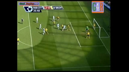 Manchester City - West Bromwich Albion 2 - 0 (4 - 2,  19 4 2009).flv