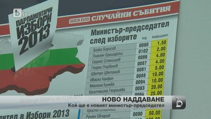 Късметлии спечелили 70 000 лв. от залози за изборните резултати