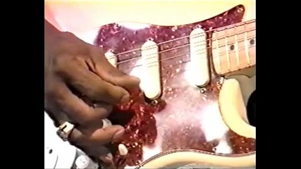 Buddy Guy plays the blues. 