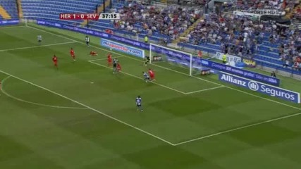 Hercules 2 - 0 Sevilla (goal Trezeguet) 