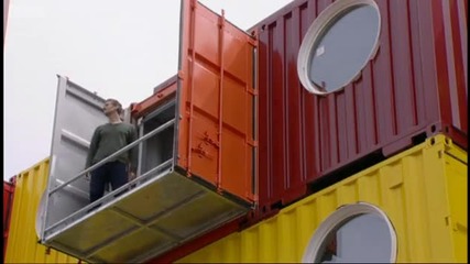 Eco living in Shipping containers - Dreamspaces - Bbc 
