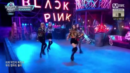 340.1110-13 Blackpink - Playing With Fire, [mnet] M Countdown E500 (101116)