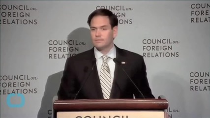 Marco Rubio Speaking On Foreign Relations Contradicts Himself