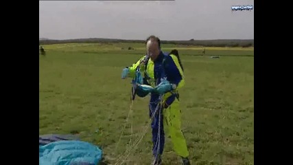 Helicopter Skysurfing