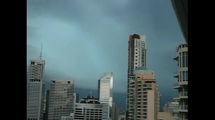 Brisbane lightning storm 16 11 2008 